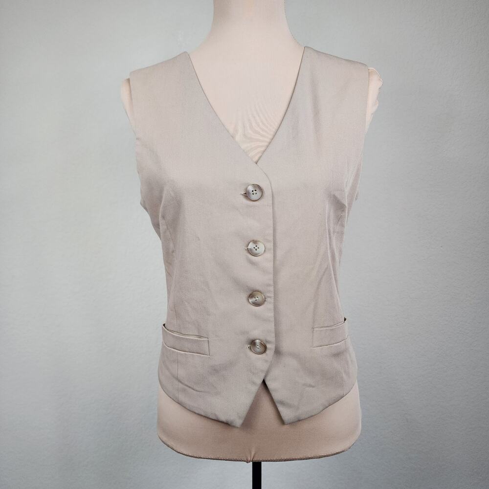 Lea & Viola Large Tan Vest